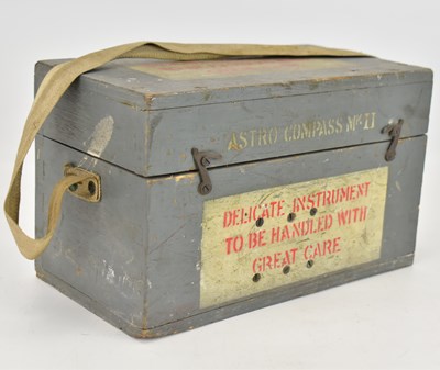 Lot 439 - An RAF Astro Compass MkII, in grey painted...
