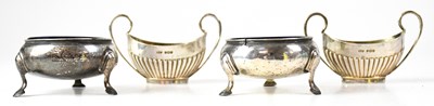 Lot 641 - JAMES DIXON & SONS LTD; a pair of Edward VII...