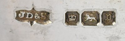 Lot 641 - JAMES DIXON & SONS LTD; a pair of Edward VII...