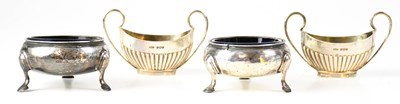 Lot 641 - JAMES DIXON & SONS LTD; a pair of Edward VII...