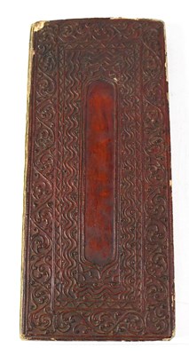 Lot 416 - A 20th century Burmese hand painted parabaik...