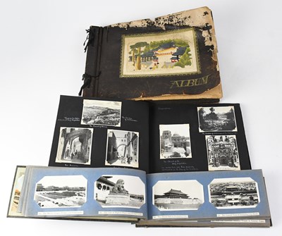 Lot 533 - Three c.1930s Grand Tour photograph albums,...