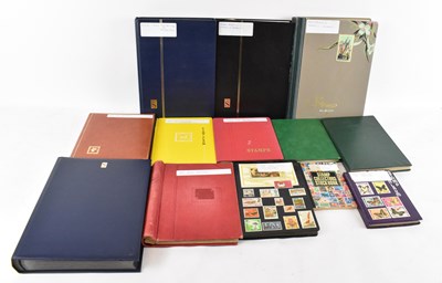 Lot 420 - A group of thirteen albums of GB stamps and...