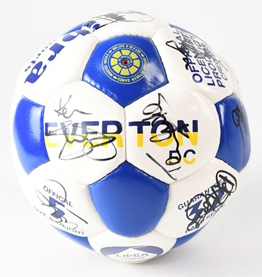 Lot 492 - EVERTON FOOTBALL CLUB; a Libra Sports football...