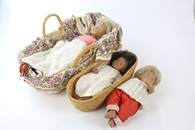 Lot 14 - SASHA; three dolls including a baby girl doll,...