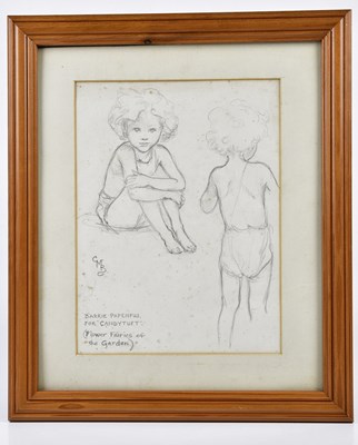 Lot 429 - CICELY MARY BAKER; pencil drawing, inscribed...