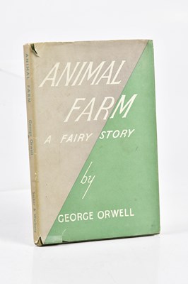 Lot 449 - ORWELL (G), ANIMAL FARM, green cloth, clipped...