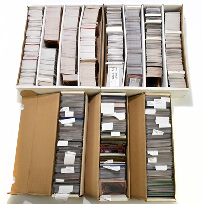 Lot 898 - YU-GI-OH; a large collection of trading cards...