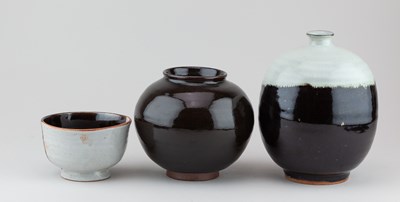 Lot 235 - JACOB BODILLY (born 1986); a stoneware bottle,...