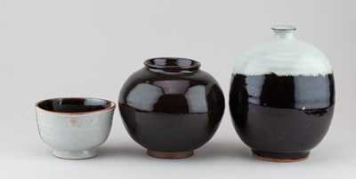 Lot 235 - JACOB BODILLY (born 1986); a stoneware bottle,...