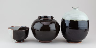 Lot 235 - JACOB BODILLY (born 1986); a stoneware bottle,...