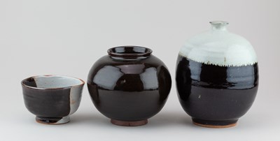 Lot 235 - JACOB BODILLY (born 1986); a stoneware bottle,...