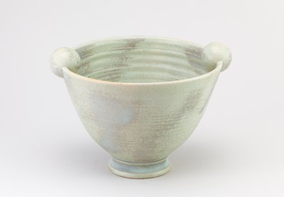 Lot 101 - DAN ARBEID (1928-2010); a deep stoneware bowl...