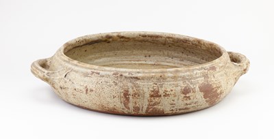 Lot 102 - DAN ARBEID (1928-2010); a large stoneware twin...