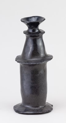 Lot 104 - DAN ARBEID (1928-2010); a stoneware vase with...