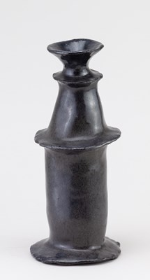 Lot 104 - DAN ARBEID (1928-2010); a stoneware vase with...