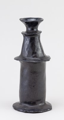 Lot 104 - DAN ARBEID (1928-2010); a stoneware vase with...