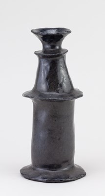 Lot 104 - DAN ARBEID (1928-2010); a stoneware vase with...