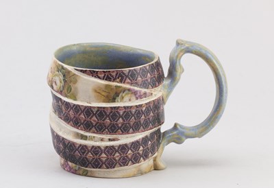 Lot 61 - CAROL McNICOLL (born 1943); an earthenware mug...