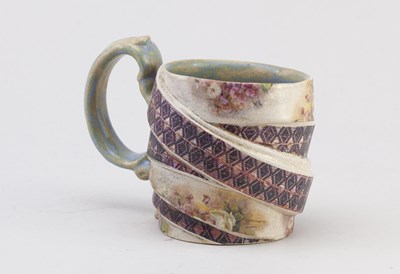 Lot 61 - CAROL McNICOLL (born 1943); an earthenware mug...