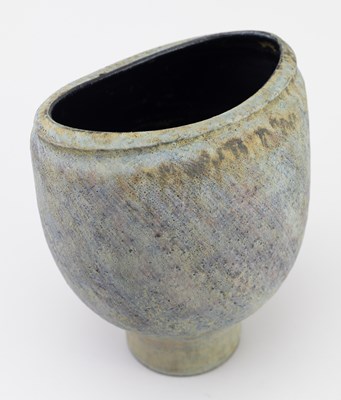 Lot 69 - CHRIS CARTER (born 1945); a squeezed bowl...