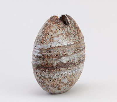 Lot 29 - ALAN WALLWORK (1931-2019); a stoneware pebble...