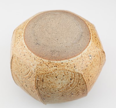 Lot 131 - DAVID LLOYD JONES (1928-1994); a stoneware cut...