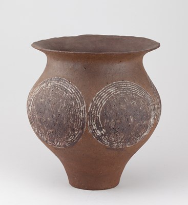Lot 458 - PETER STOODLEY (1920-2005); a large bulbous...