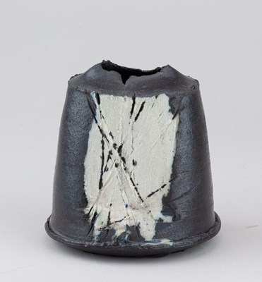 Lot 114 - DAN KELLY (born 1953); an oval stoneware...