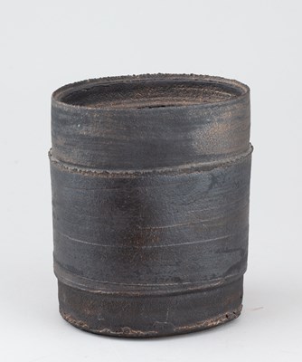 Lot 113 - DAN KELLY (born 1953); an oval stoneware...