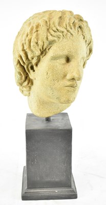 Lot 678 - A modern decorative fibreglass bust of a...