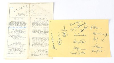 Lot 487 - BUSBY BABES; a collection of signatures from...