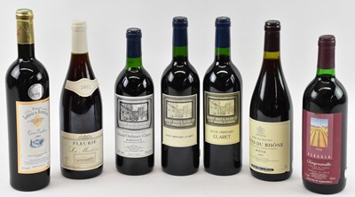 Lot 175 - RED WINE; seven bottles of red wine comprising...