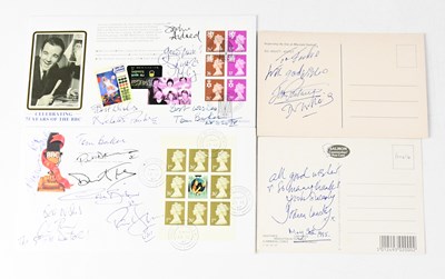 Lot 534 - DOCTOR WHO; two first day covers and two...