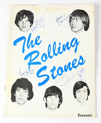 Lot 563 - THE ROLLING STONES; a souvenir programme...