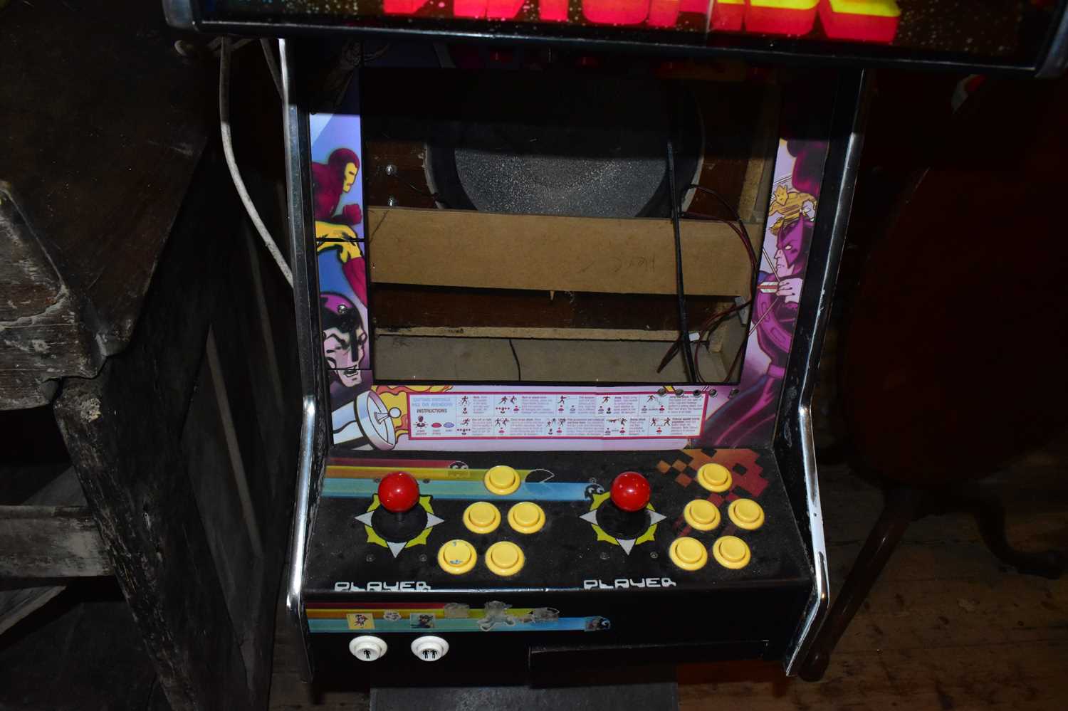 Lot 1241 - A reproduction Mame arcade machine, cased,