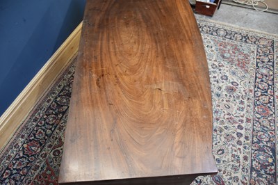 Lot 94 - A 19th century mahogany sideboard with single...