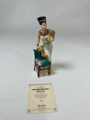 Lot 225 - ROYAL DOULTON; a 'Nerfertiti' figure from the...