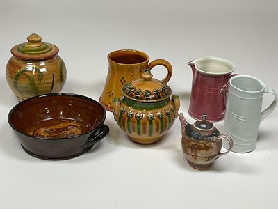 Lot 175 - A small group of studio ceramics including a...