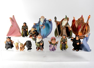 Lot 79 - Fourteen 'Elanti: The Quest for the Stones' resin figures