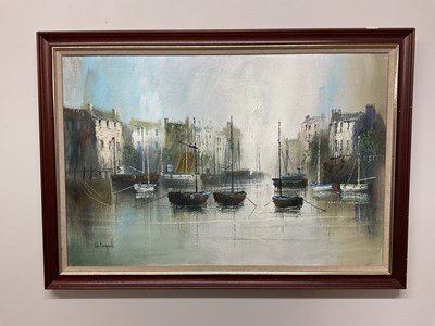 Lot 299 - JOHN BAMPFIELD (born 1947); oil on canvas,...