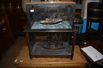 Lot 1446 - A large early 20th century folk art ship...