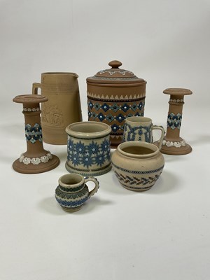 Lot 206 - DOULTON LAMBETH; a collection of stoneware...