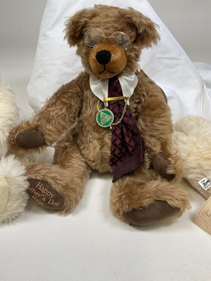 Lot 318 - Three teddy bears comprising Deans bear...