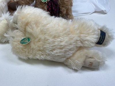 Lot 318 - Three teddy bears comprising Deans bear...