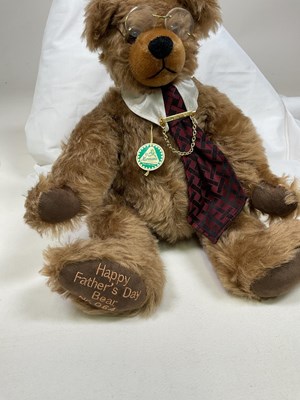 Lot 318 - Three teddy bears comprising Deans bear...