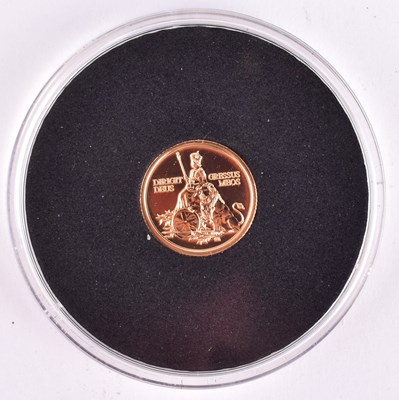 Lot 677 - An Elizabeth II quarter sovereign 2021,...