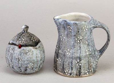 Lot 798 - YO THOM (born 1973); a small stoneware jug...