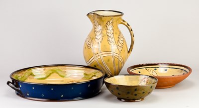 Lot 216 - ELSPETH SOPER for Willey Furnace Pottery; a...