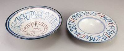 Lot 421 - LAURENCE McGOWAN (born 1942); a Maiolica style...